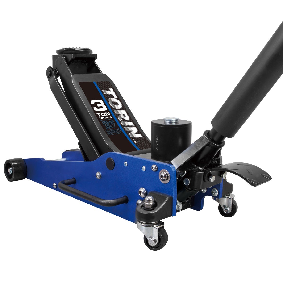 Torin 3-Ton Aluminum Hybrid Jack with SUV Adapter and Foot Pedal
