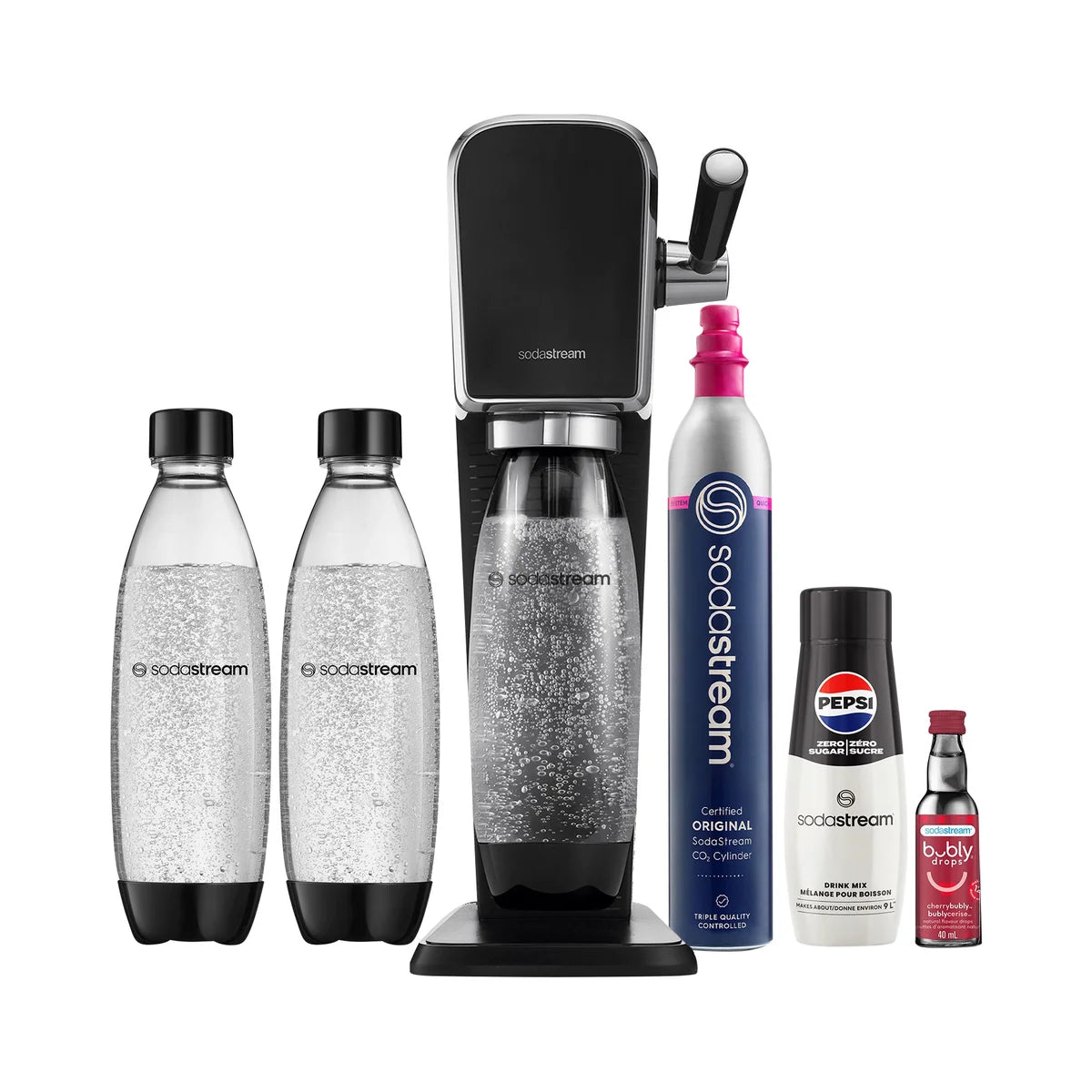 SodaStream Art Sparkling Water Maker Bundle