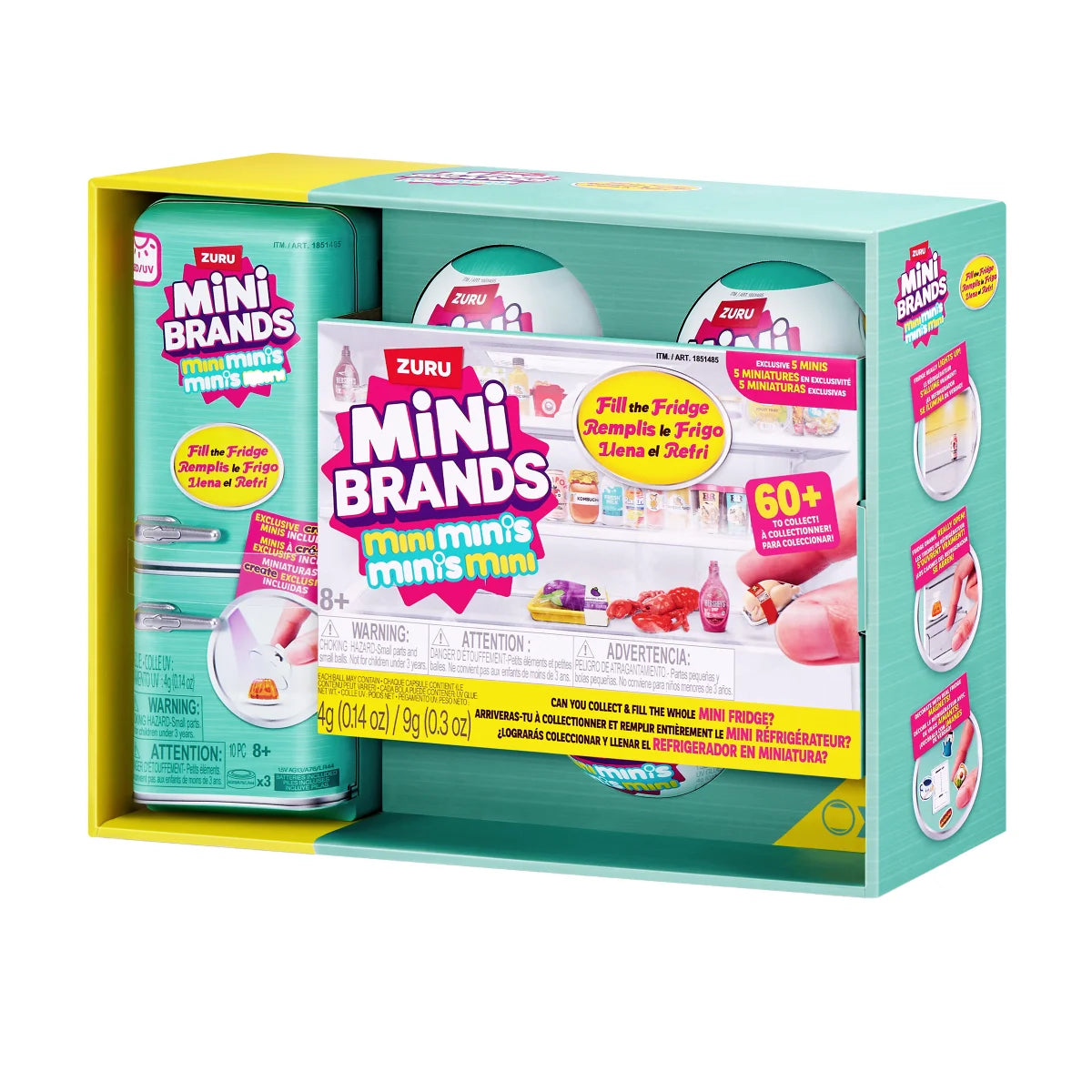 Mini Brands Fill the Fridge