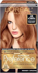 L’Oréal Paris Superior Preference Permanent copper blonde Hair Colour