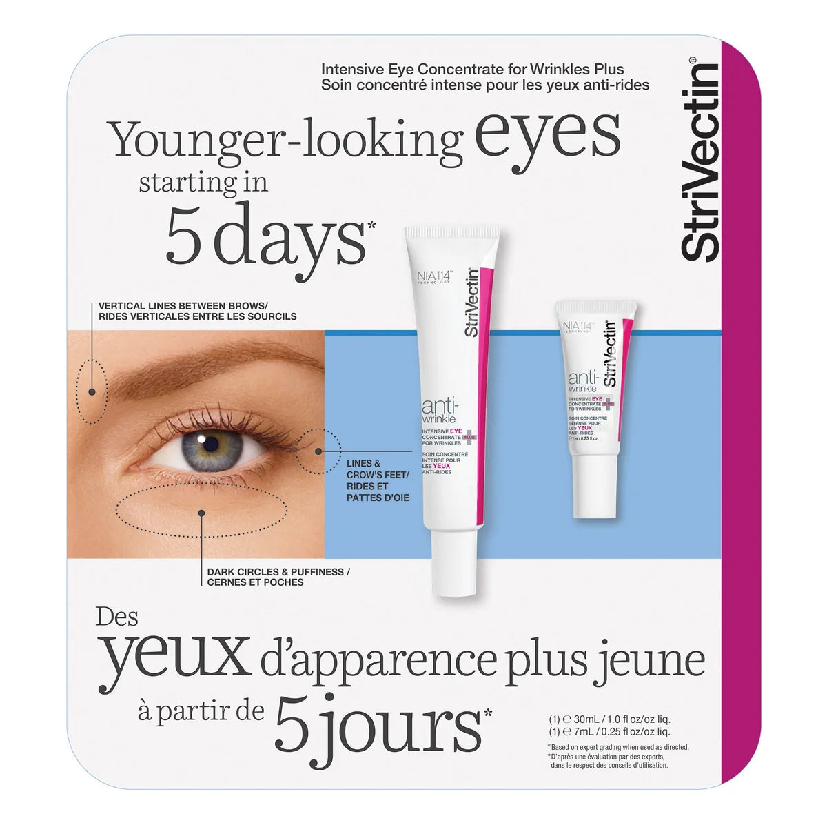StriVectin Intensive Eye PLUS, 30 mL + 7 mL
