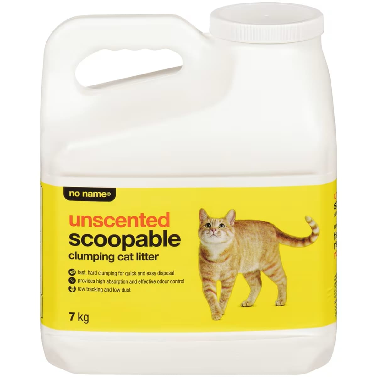 No Name Clumping Cat Litter Unscented Scoopable