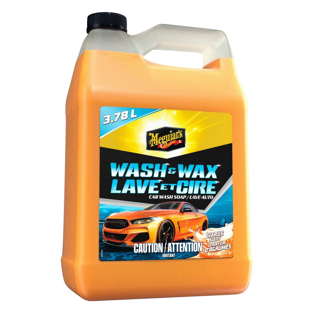 Meguiar's Wash & Wax, Citrus Scent, 3.78 L