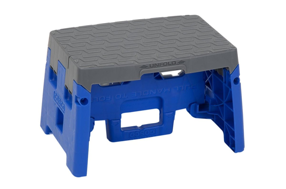 One-Step Molded Folding Step Stool