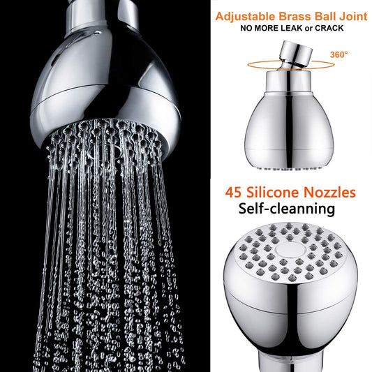 3-Inch High-Pressure Shower Head
