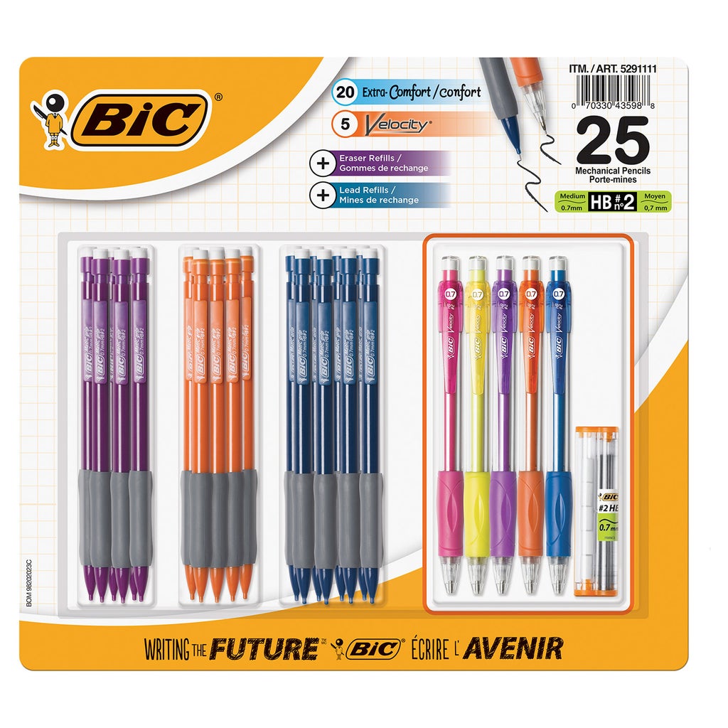 BIC MECHANICAL PENCILS PACK OF 30