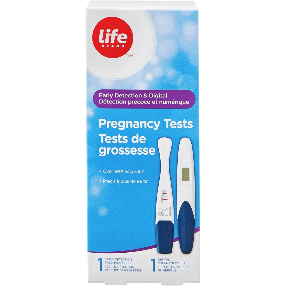 Life Brand Early Detection & digital pregnancy test