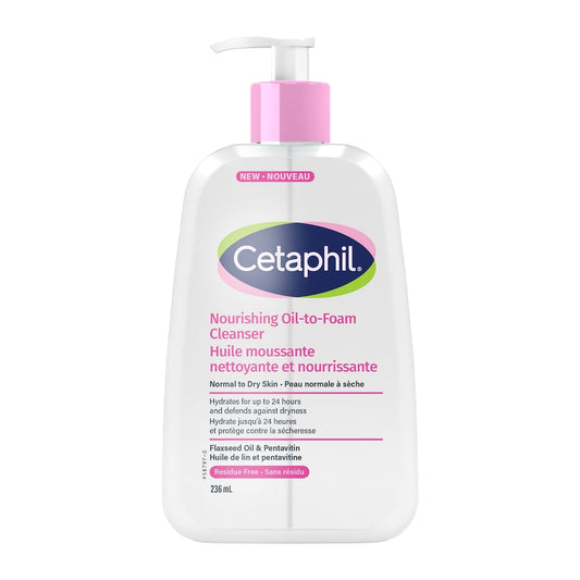 Cetaphil Nourishing Oil to Foam Cleanser 236ml