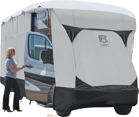 Classic Accessories SkyShield Class C RV Cover, 20–23 ft