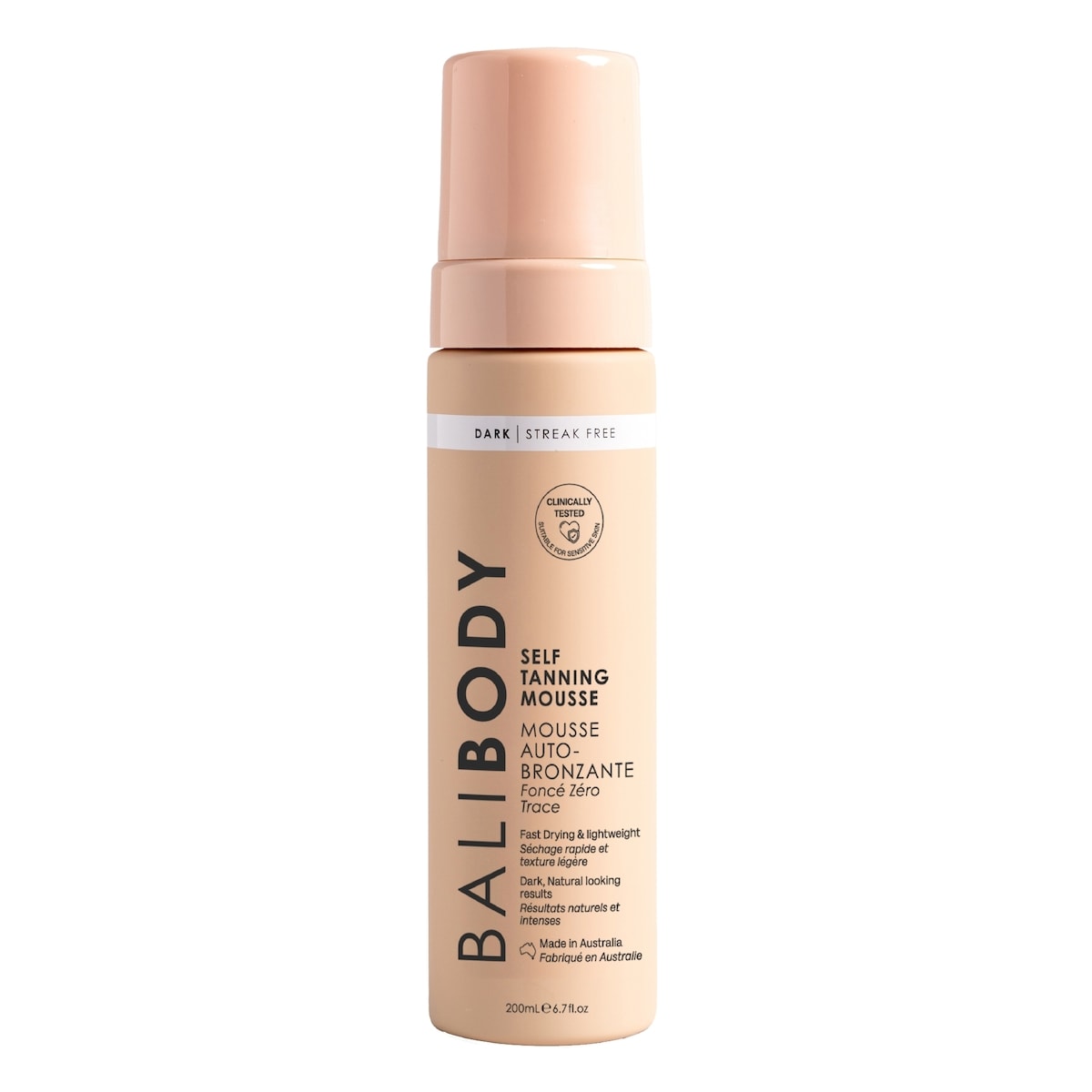 Bali Body  Self Tanning Mousse Dark 200 ml