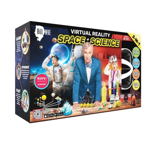Bill Nye’s VR Science Kit & Space Lab, 2-in-1 Combo Pack, English Version