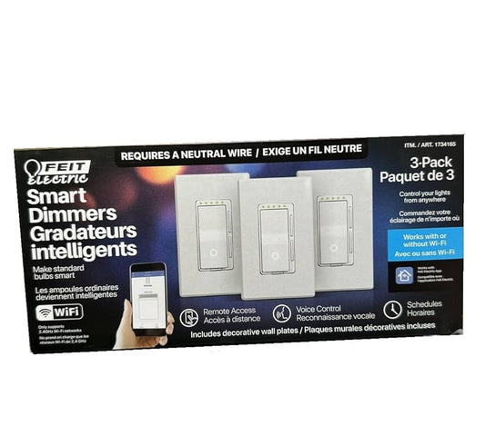 FEIT 4 - WAY SMART DIMMER PACK OF 3 ITM 1734165