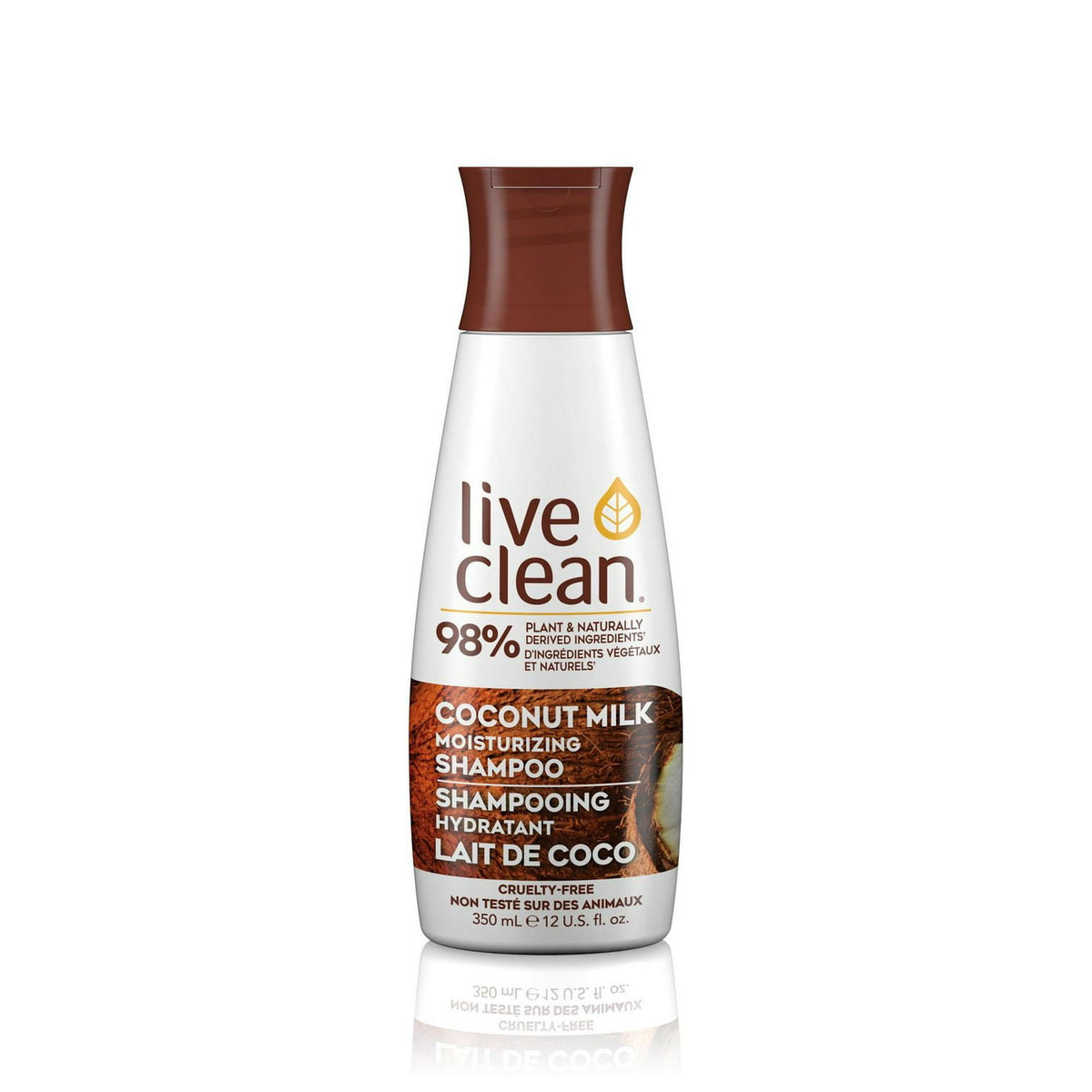 Live Clean Coconut Milk Moisturizing Shampoo, 350 mL