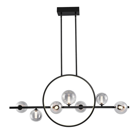Housemark Luna 8-Light Glass Pendant
