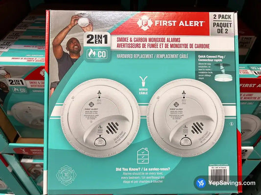 FIRST ALERT SMOKE & CO COMBO ALARM