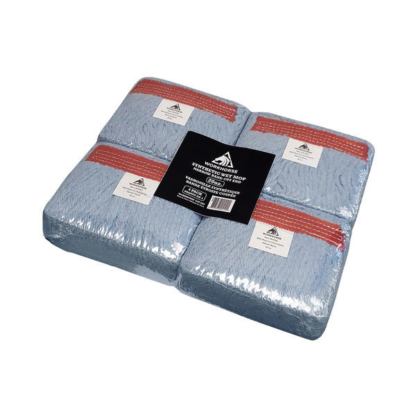 Workhorse Replacement Mop Heads, Pack Of 4