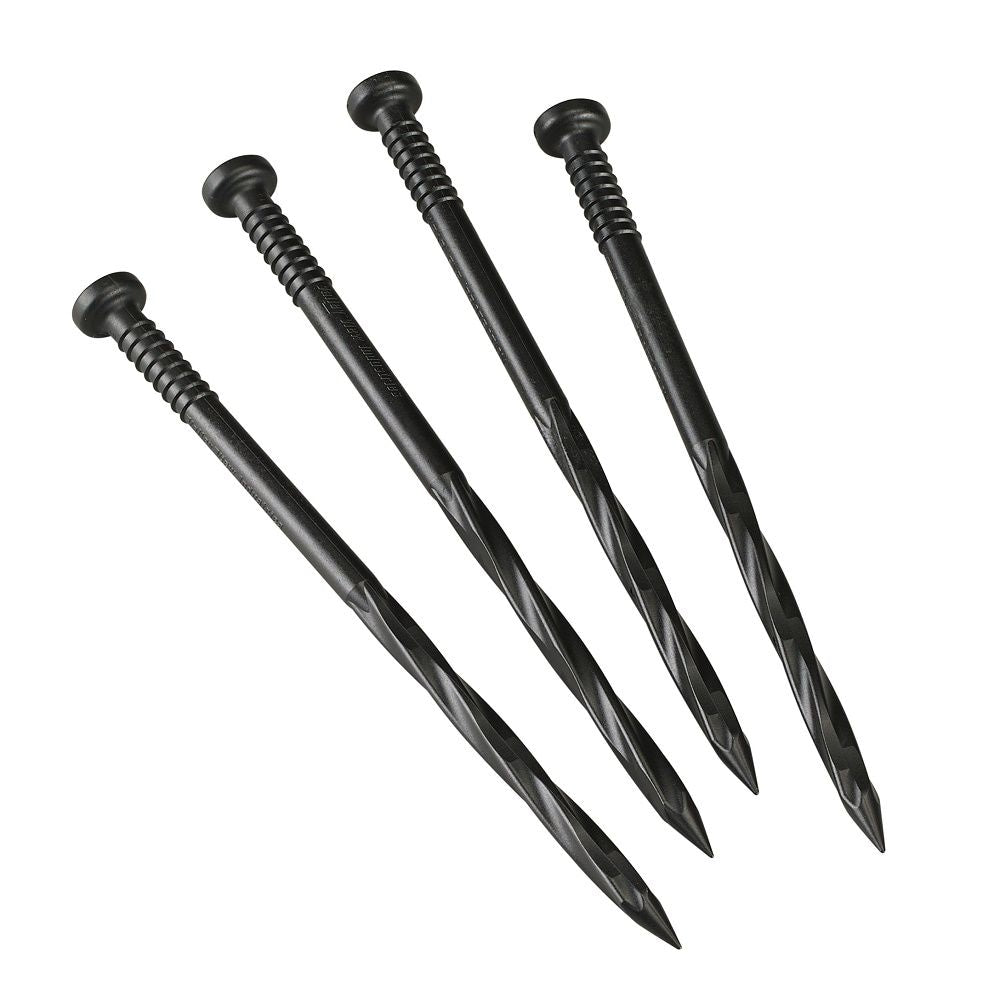 8-inch Poly Nails in Black(8-Pack)