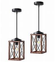 Jewenwils Pendant Lights, 2-Pack